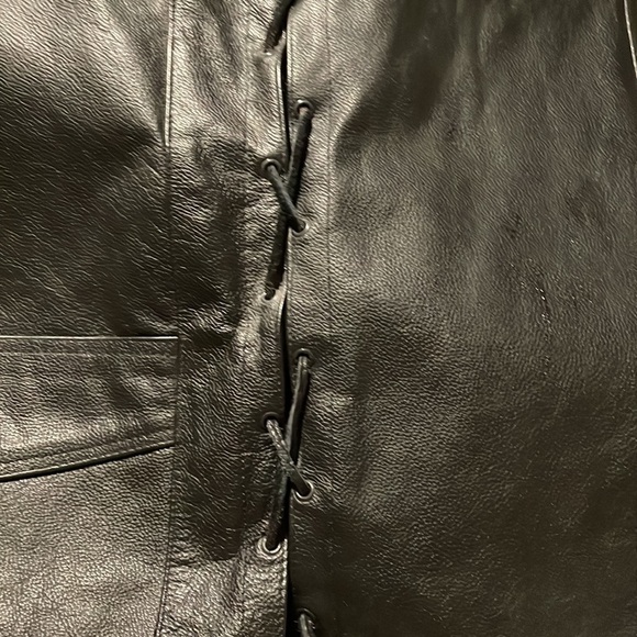 Mb Classic Genuine Leather Vest Size XXL - Picture 12 of 16